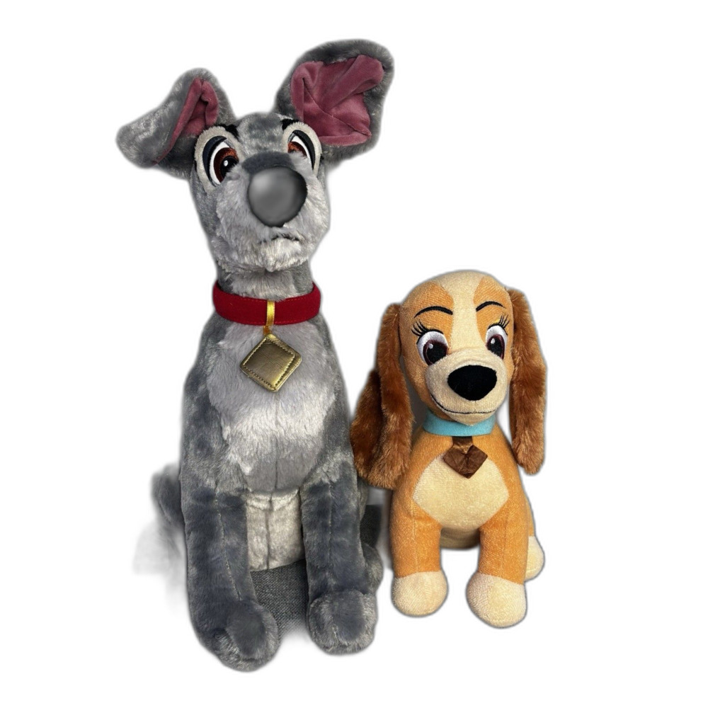 Disney Lady and the Tramp Plush Toys Set
